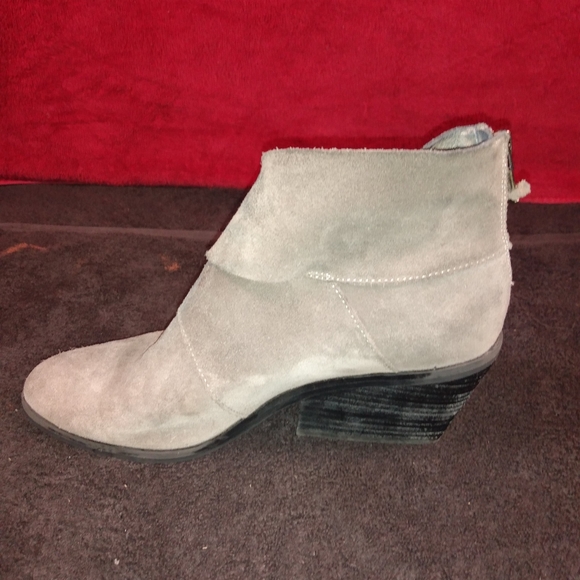 Eileen Fisher Tag Sport Bootie Women's Suede sz 8 - Picture 6 of 8